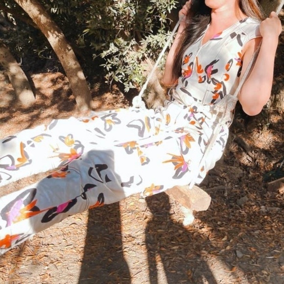 Tanya Taylor floral Margot Jumpsuit - Picture 3 of 8